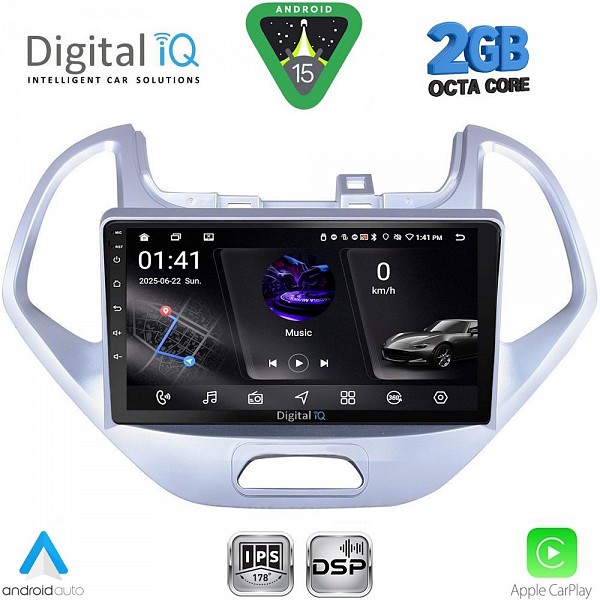 DIGITAL IQ RSF 4167LO_CPA (9inc) MULTIMEDIA TABLET for FORD KA mod. 2017-2024