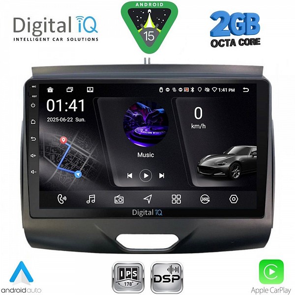 DIGITAL IQ RSF 4172_CPA (9inc) MULTIMEDIA TABLET for FORD RANGER mod. 2015-2018
