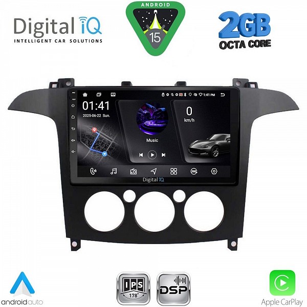 DIGITAL IQ RSF 4175_CPA A/C (9inc) MULTIMEDIA TABLET for FORD SMAX mod. 2006-2014
