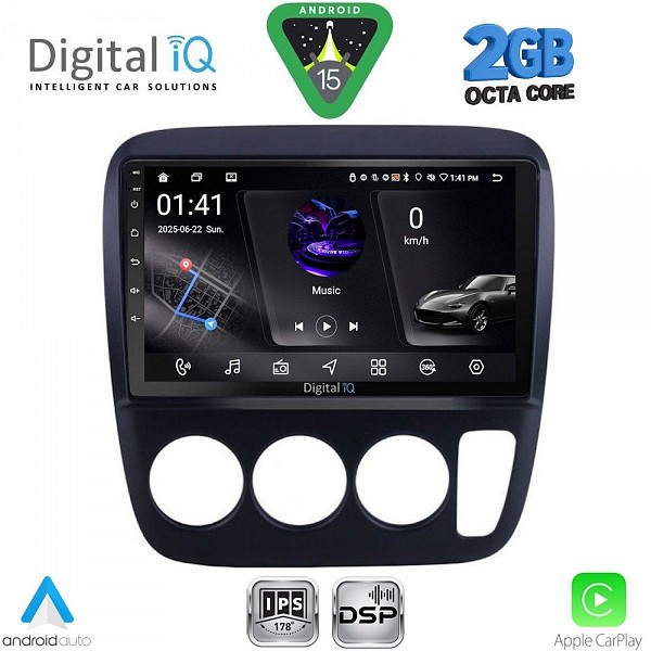 DIGITAL IQ RSF 4196_CPA A/C (9inc) MULTIMEDIA TABLET for HONDA CRV mod. 1996-2006