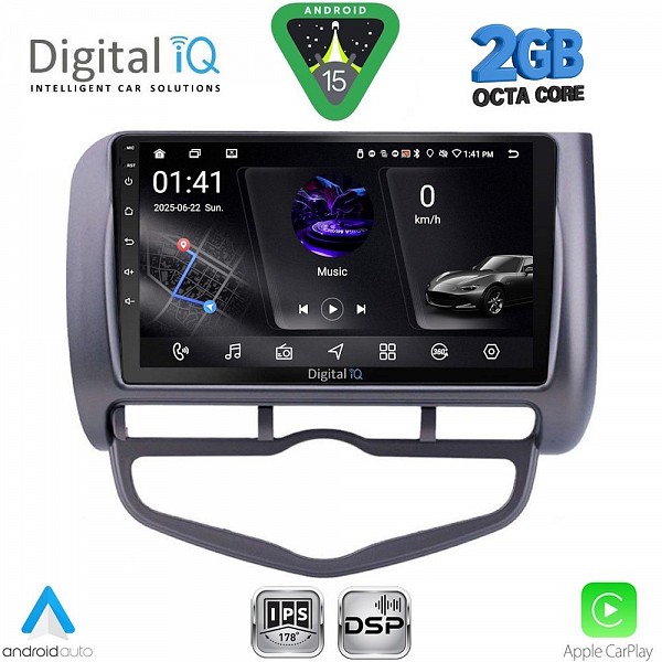 DIGITAL IQ RSF 4210_CPA CLIMA (9inc) MULTIMEDIA TABLET for HONDA JAZZ mod. 2002-2008