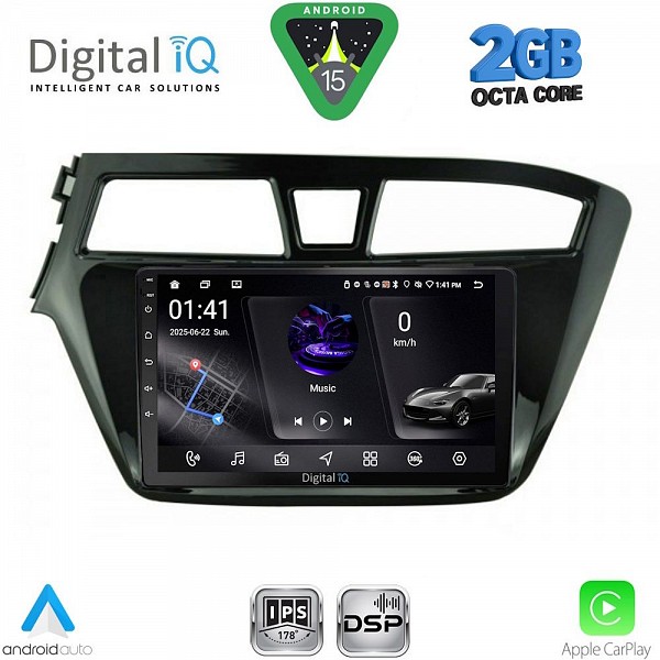 DIGITAL IQ RSF 4229_CPA (9inc) MULTIMEDIA TABLET for HYUNDAI i20 mod. 2014-2018