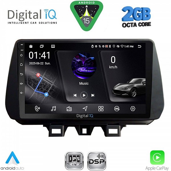 DIGITAL IQ RSF 4244_CPA (9inc) MULTIMEDIA TABLET for HYUNDAI TUCSON mod. 2019-2023