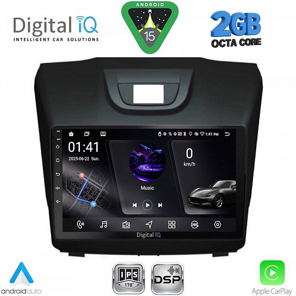 DIGITAL IQ RSF 4255_CPA (9inc) MULTIMEDIA TABLET for ISUZU DMAX mod. 2012-2020