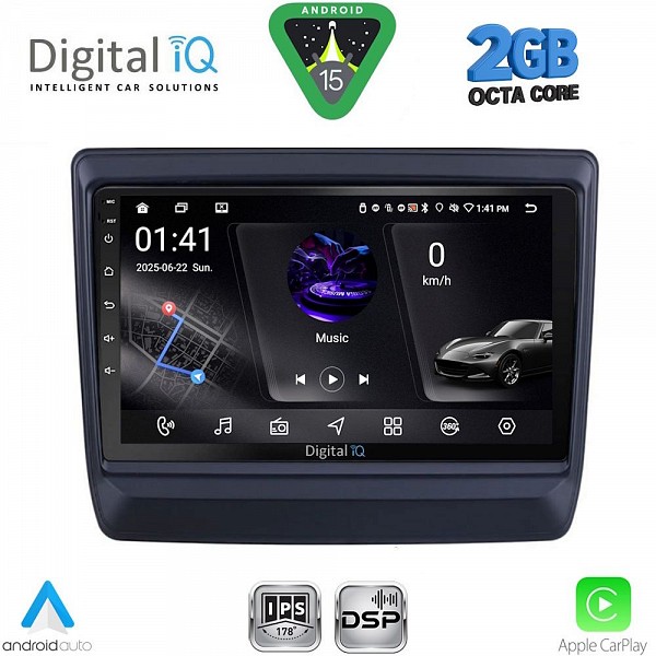DIGITAL IQ RSF 4256_CPA (9inc) MULTIMEDIA TABLET for ISUZU DMAX mod. 2020-2026