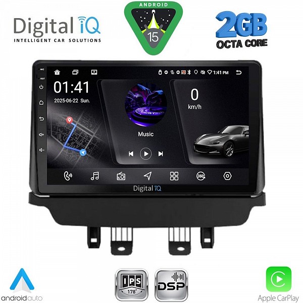 DIGITAL IQ RSF 4362_CPA (9inc) MULTIMEDIA TABLET for MAZDA 2 mod. 2014-2023