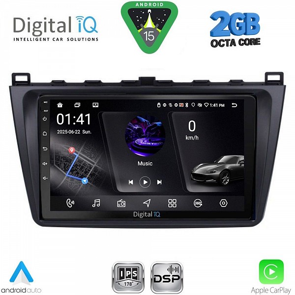DIGITAL IQ RSF 4377_CPA (9inc) MULTIMEDIA TABLET for MAZDA 6 mod. 2008-2012