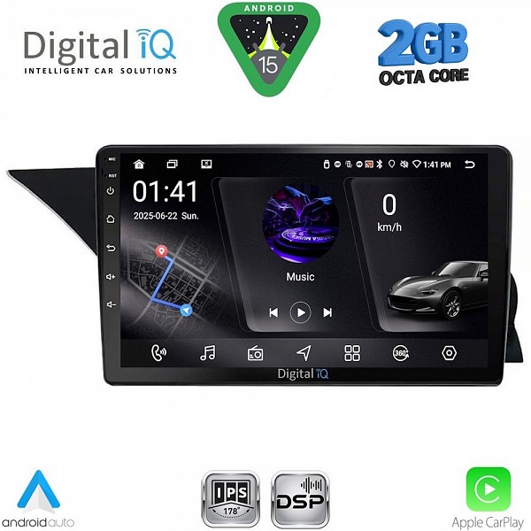 DIGITAL IQ RSF 4412_CPA (NTG 4.5) (9inc) MULTIMEDIA TABLET for MERCEDES GLK (X204) mod. 2013-2017