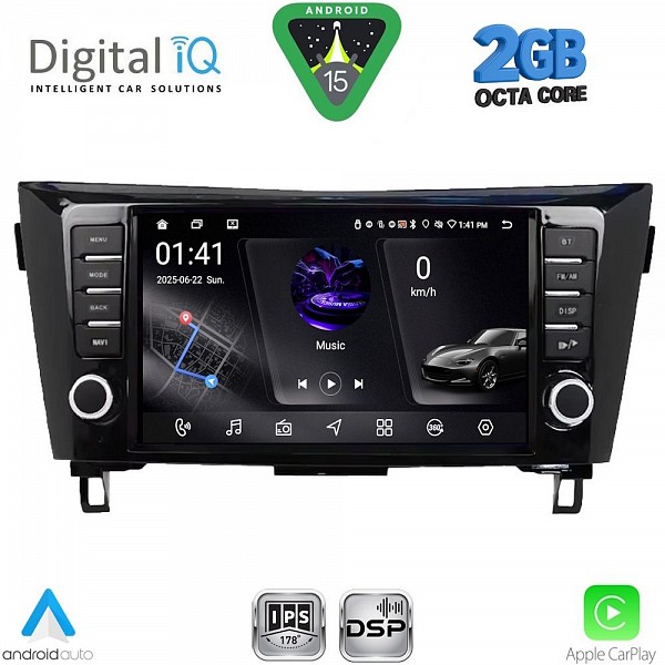 DIGITAL IQ RSF 4467_CPA (9inc) MULTIMEDIA TABLET for NISSAN QASHQAI - XTRAIL mod. 2014-2021