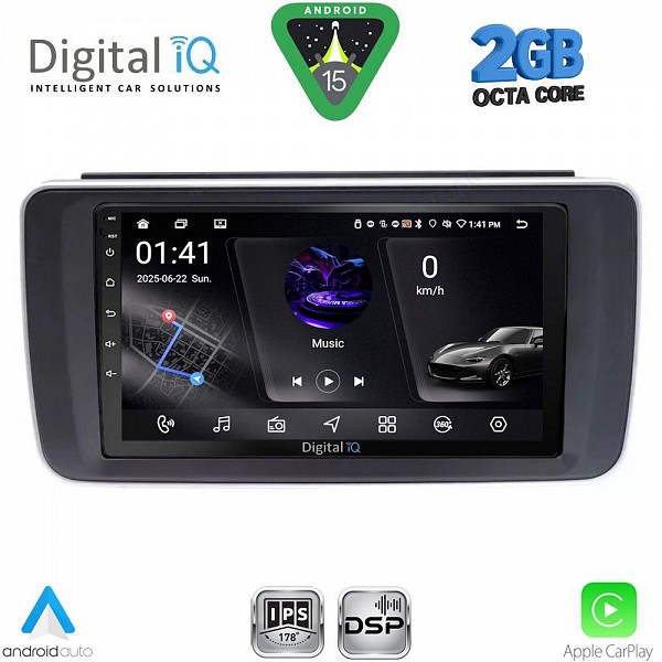 DIGITAL IQ RSF 4473_CPA (9inc) MULTIMEDIA TABLET for NISSAN LEAF mod. 2018-2026