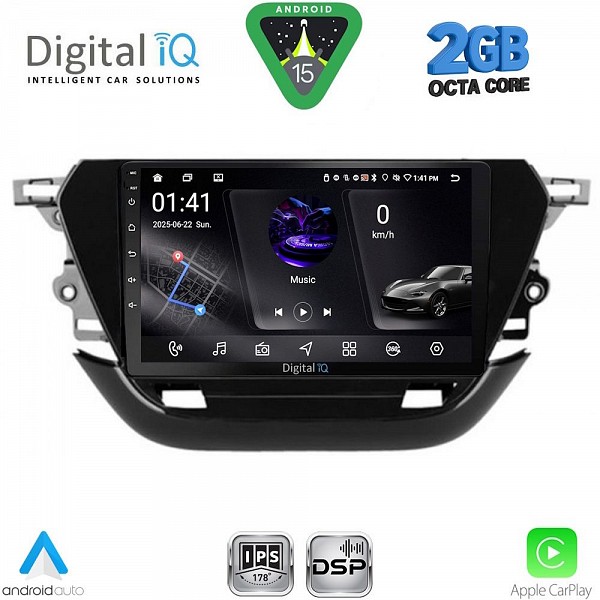 DIGITAL IQ RSF 4487_CPA (9inc) MULTIMEDIA TABLET for OPEL CORSA Fmod. 2019-2024