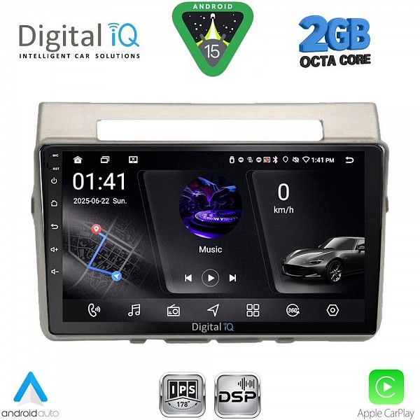 DIGITAL IQ RSF 4711B_CPA (9inc) MULTIMEDIA TABLET for TOYOTA COROLLA VERSO mod. 2004-2009