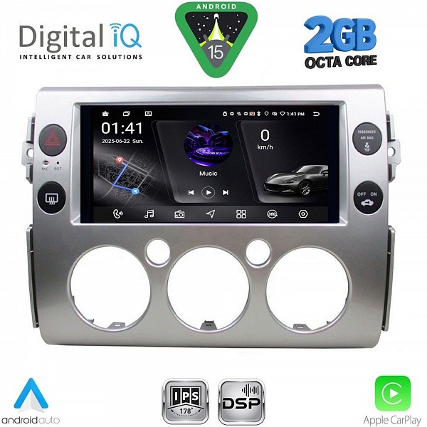 DIGITAL IQ RSF 4717_CPA (9inc) MULTIMEDIA TABLET for TOYOTA FJ CRUISER mod. 2007-2013