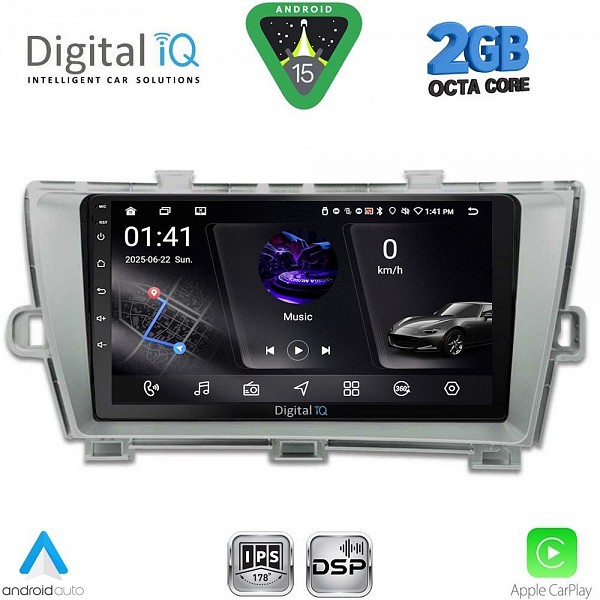 DIGITAL IQ RSF 4726_CPA (9inc) MULTIMEDIA TABLET for TOYOTA PRIUS mod. 2009-2015