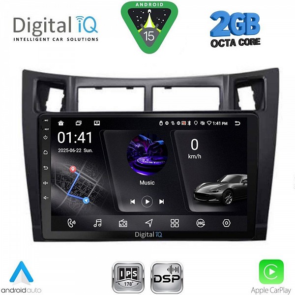 DIGITAL IQ RSF 4736_CPA (9inc) MULTIMEDIA TABLET for TOYOTA YARISmod. 2006-2011