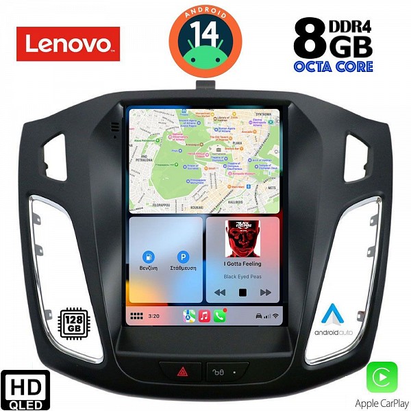 Digital iQ LENOVO SSW 10855_CPA TESLA STYLE  for FORD FOCUS mod. 2011-2017