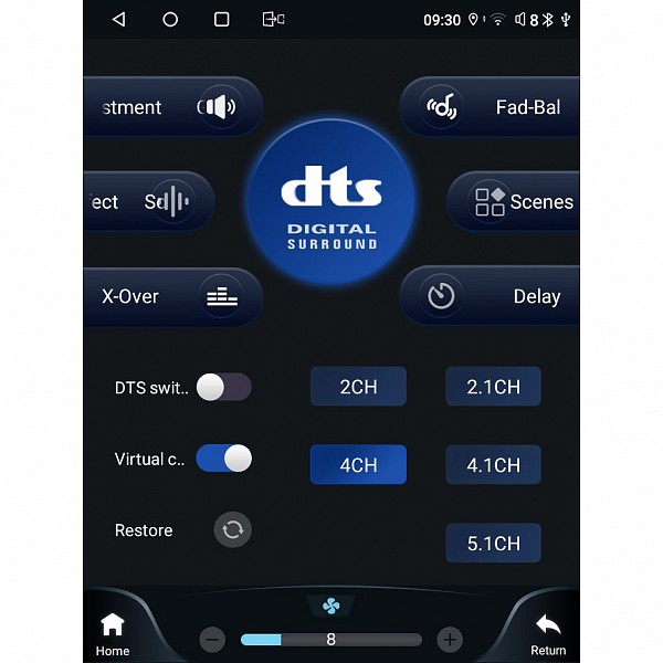 Digital iQ LENOVO SSW 10855_CPA TESLA STYLE  for FORD FOCUS mod. 2011-2017