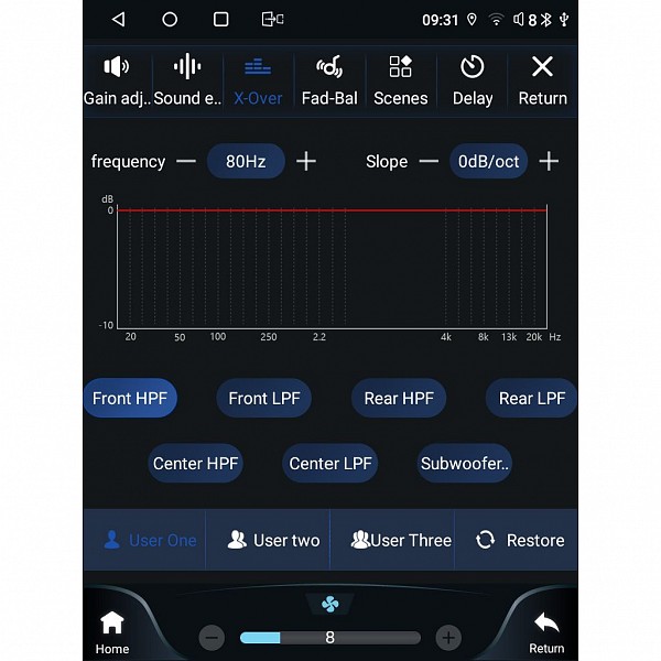 Digital iQ LENOVO SSW 10855_CPA TESLA STYLE  for FORD FOCUS mod. 2011-2017