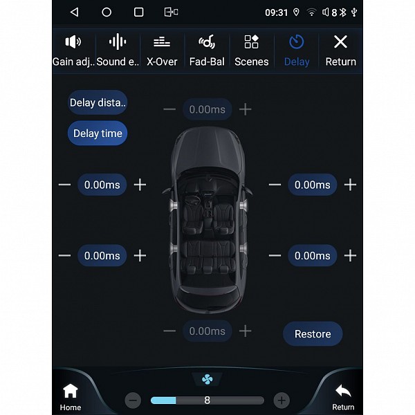 Digital iQ LENOVO SSW 10855_CPA TESLA STYLE  for FORD FOCUS mod. 2011-2017