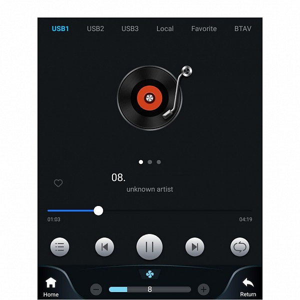 Digital iQ LENOVO SSW 10855_CPA TESLA STYLE  for FORD FOCUS mod. 2011-2017