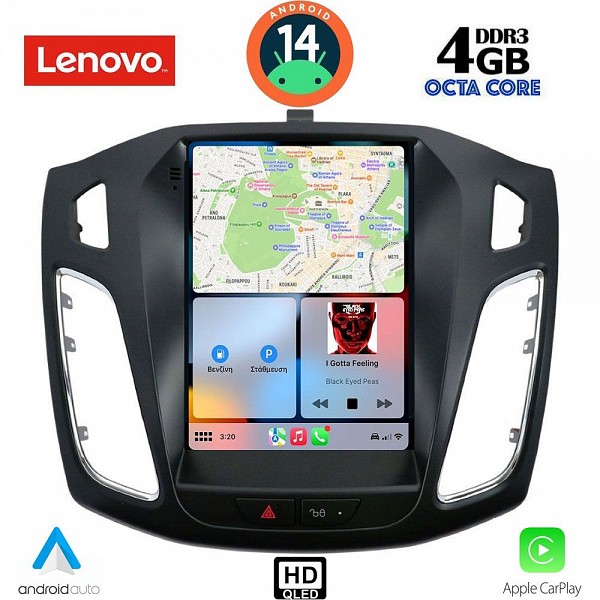 Digital iQ LENOVO SSX 9855_CPA TESLA STYLE  for FORD FOCUS mod. 2011-2017