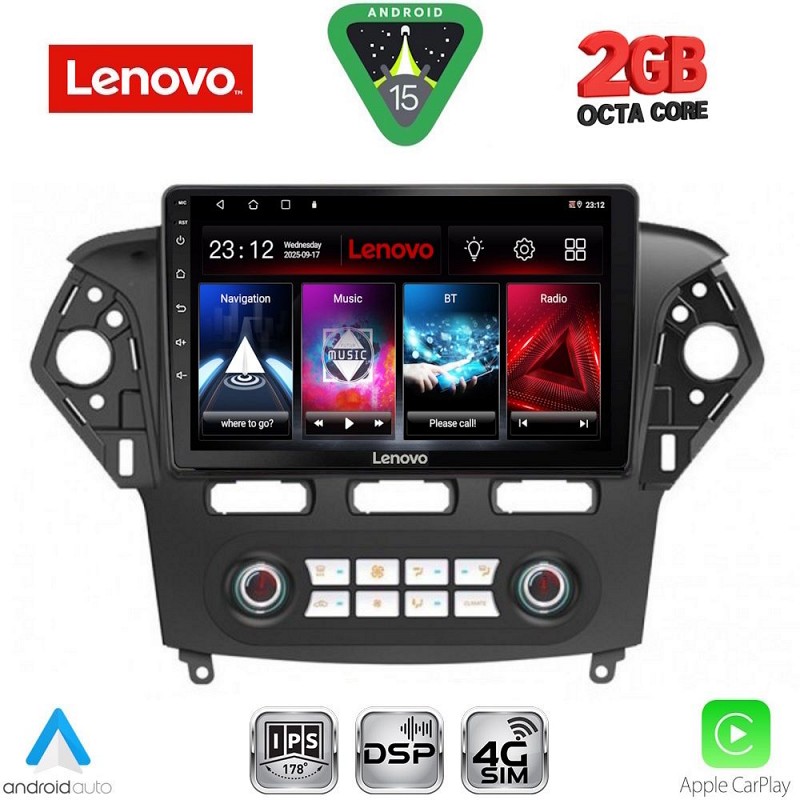 Digital iQ LENOVO LVF 5163_CPA CLIMA (10inc) MULTIMEDIA TABLET for FORD MONDEO mod. 2011-2013
