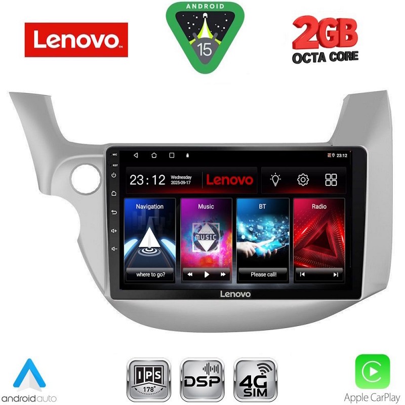 Digital iQ LENOVO LVF 5211_CPA (10inc) MULTIMEDIA TABLET for HONDA JAZZ mod. 2008-2012