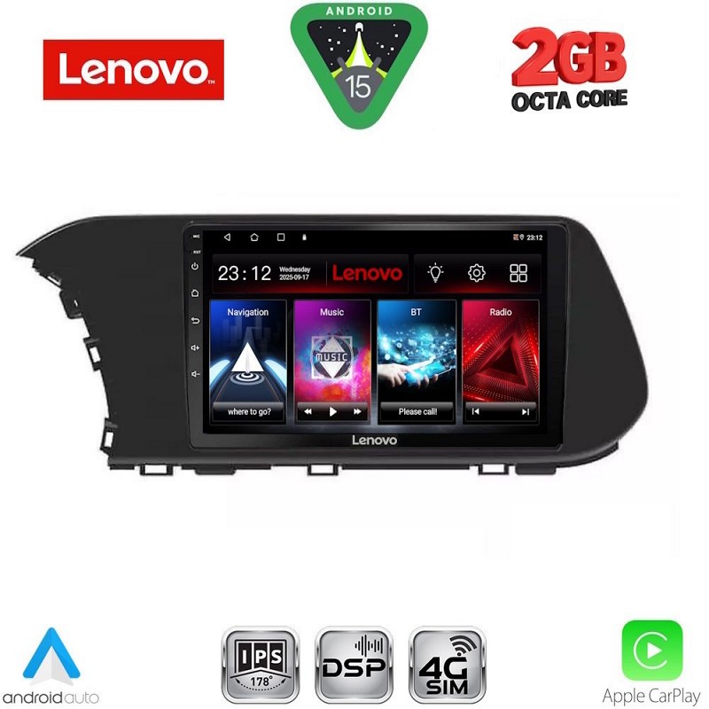 Digital iQ LENOVO LVF 5220_CPA (10inc) MULTIMEDIA TABLET for HYUNDAI i20 - BAYON mod. 2021-2026