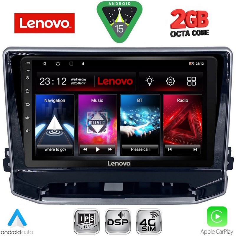 Digital iQ LENOVO LVF 5279_CPA (10inc) MULTIMEDIA TABLET for JEEP COMPASS mod. 2022-2026