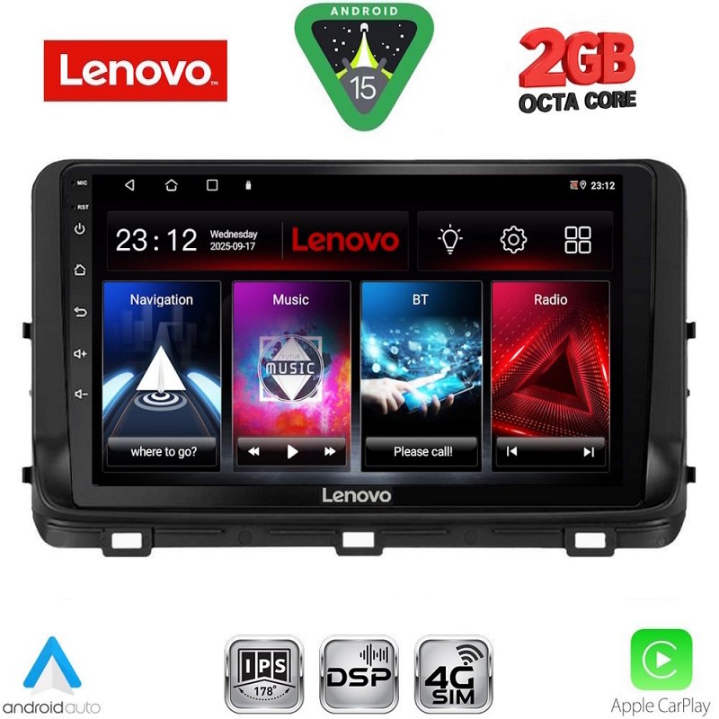 Digital iQ LENOVO LVF 5303_CPA (10inc) MULTIMEDIA TABLET for KIA CEED - XCEED mod. 2018-2022