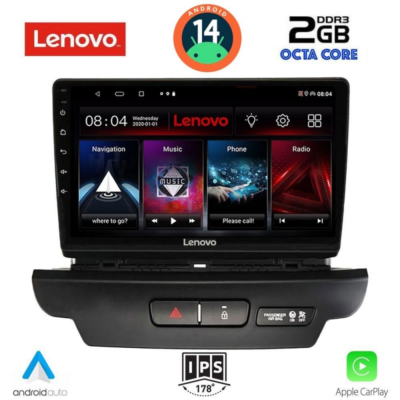 Digital iQ LENOVO LVF 5304_CPA (9inc) MULTIMEDIA TABLET for KIA CEED - XCEED mod. 2018-2022
