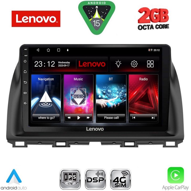 Digital iQ LENOVO LVF 5380_CPA (10inc) MULTIMEDIA TABLET for MAZDA CX5 mod. 2013-2017