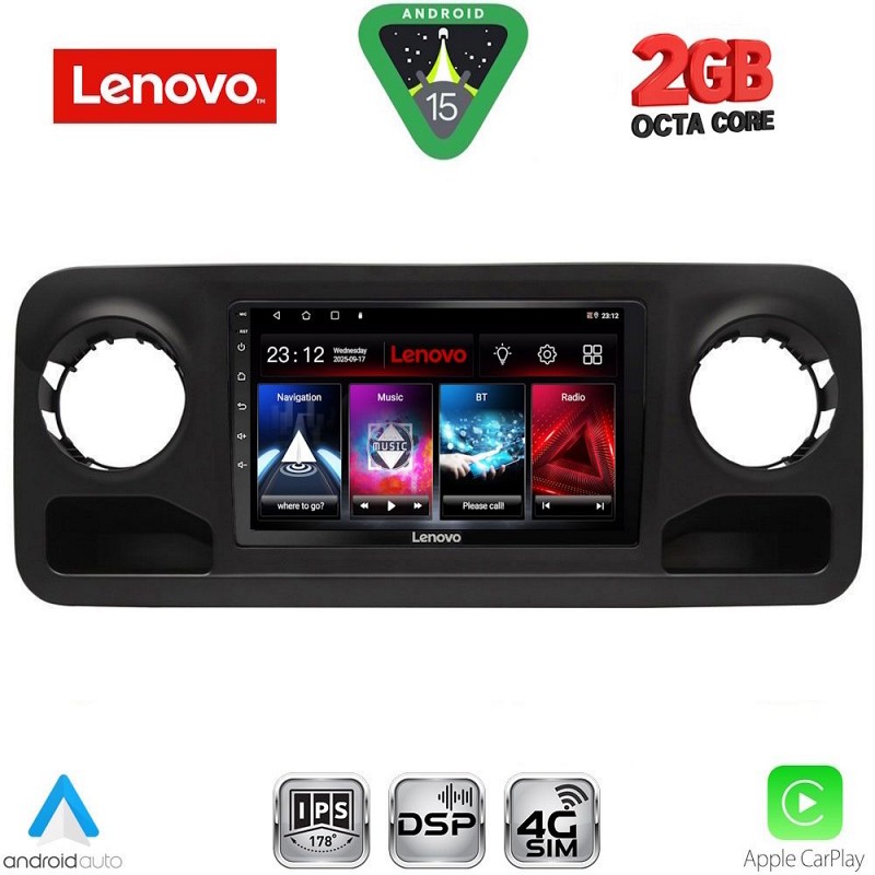 Digital iQ LENOVO LVF 5424_CPA (10inc) MULTIMEDIA TABLET for MERCEDES SPRINTER mod. 2018-2026