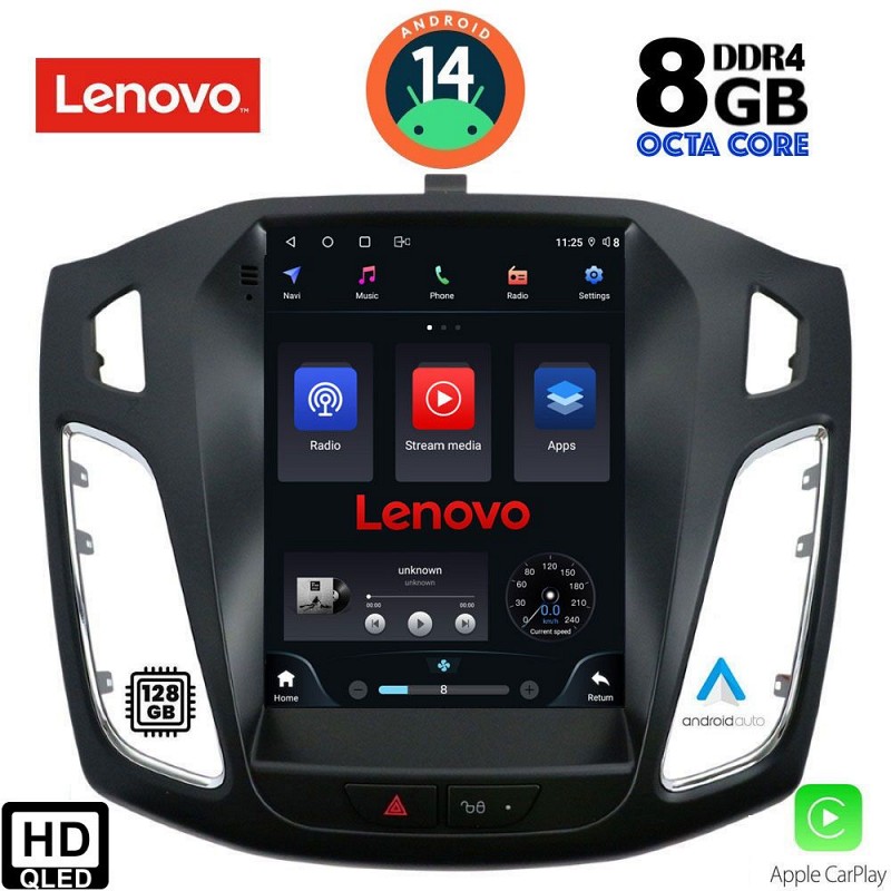 Digital iQ LENOVO SSW 10855_CPA TESLA STYLE  for FORD FOCUS mod. 2011-2017