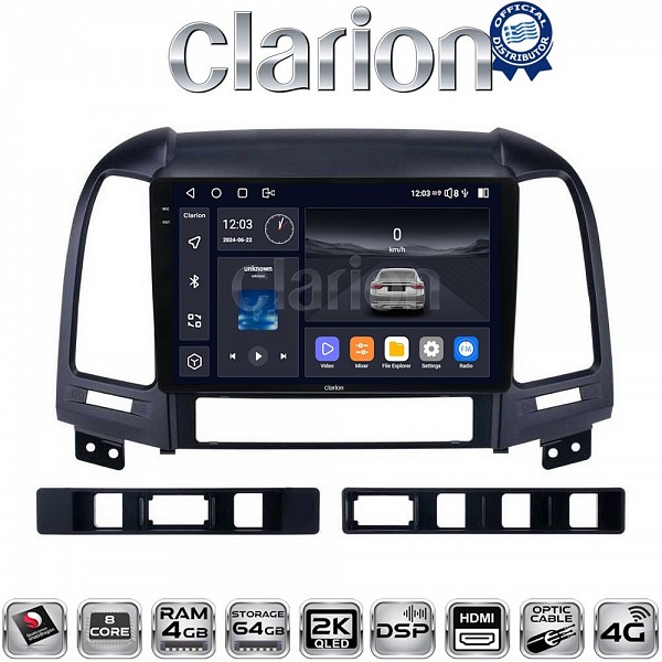 Electric Life OEM  Hyundai SantaFe 2006 > 2013  8Core 4GB/64GB  2 