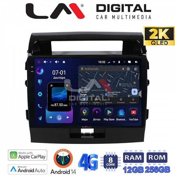 Electric Life OEM  Toyota Land Cruiser 2008 > 2015   8Core 12GB/256GB  2 